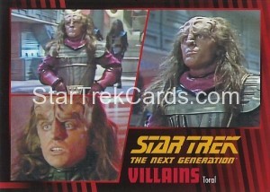 Star Trek The Next Generation Heroes Villains Trading Card 801