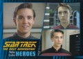 Star Trek The Next Generation Heroes Villains Trading Card 810