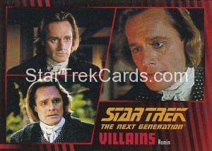 Star Trek The Next Generation Heroes Villains Trading Card 82
