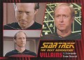 Star Trek The Next Generation Heroes Villains Trading Card 83