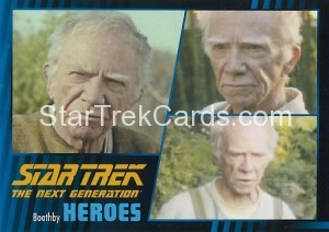 Star Trek The Next Generation Heroes Villains Trading Card 861