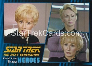 Star Trek The Next Generation Heroes Villains Trading Card 891