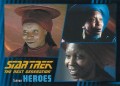Star Trek The Next Generation Heroes Villains Trading Card 9