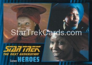Star Trek The Next Generation Heroes Villains Trading Card 9