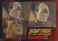 Star Trek The Next Generation Heroes Villains Trading Card 93