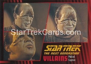 Star Trek The Next Generation Heroes Villains Trading Card 931