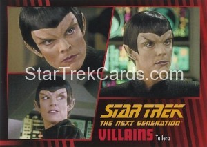 Star Trek The Next Generation Heroes Villains Trading Card 951