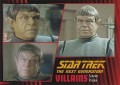 Star Trek The Next Generation Heroes Villains Trading Card 961