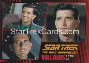 Star Trek The Next Generation Heroes Villains Trading Card 981