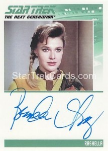 Star Trek The Next Generation Heroes Villains Trading Card Autograph Brenda Strong