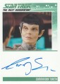 Star Trek The Next Generation Heroes Villains Trading Card Autograph Carolyn Seymour