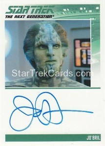 Star Trek The Next Generation Heroes Villains Trading Card Autograph James Horan