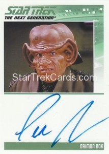 Star Trek The Next Generation Heroes Villains Trading Card Autograph Lee Arenberg