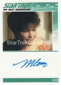 Star Trek The Next Generation Heroes Villains Trading Card Autograph Margot Rose