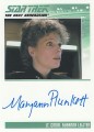Star Trek The Next Generation Heroes Villains Trading Card Autograph Maryann Plunkett