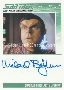 Star Trek The Next Generation Heroes Villains Trading Card Autograph Michael Bofshever