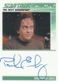 Star Trek The Next Generation Heroes Villains Trading Card Autograph Paul Eiding