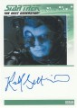 Star Trek The Next Generation Heroes Villains Trading Card Autograph Richard Gilbert Hill