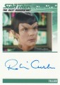 Star Trek The Next Generation Heroes Villains Trading Card Autograph Robin Curtis