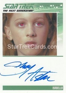Star Trek The Next Generation Heroes Villains Trading Card Autograph Shay Astar