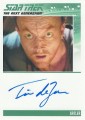Star Trek The Next Generation Heroes Villains Trading Card Autograph Tim DeZarn