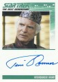 Star Trek The Next Generation Heroes Villains Trading Card Autograph Tim OConnor