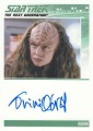 Star Trek The Next Generation Heroes Villains Trading Card Autograph Tricia ONiel Kurak