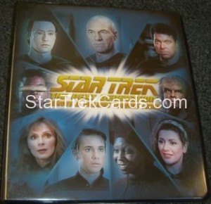 Star Trek The Next Generation Heroes Villains Trading Card Binder