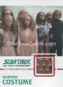 Star Trek The Next Generation Heroes Villains Trading Card C11