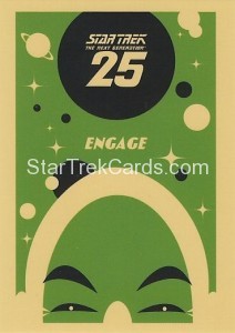 Star Trek The Next Generation Heroes Villains Trading Card PC1