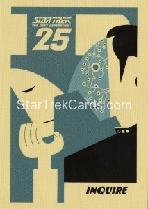 Star Trek The Next Generation Heroes Villains Trading Card PC4