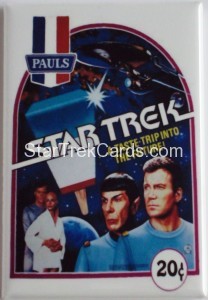 Star Trek The Motion Picture Paul’s Ice Cream Trading Card Magnet