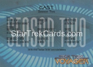 Star Trek Voyager Season Two Trading Card 180