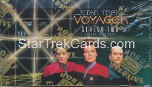 Star Trek Voyager Season Two Trading Card Box