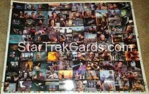 Star Trek Voyager Season Two Trading Card Uncut Sheet
