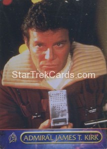 Star Trek Distinguished Officers Series Featuring James T Kirk Card 3