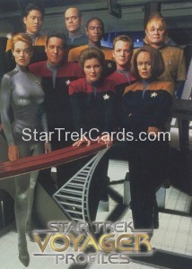 Star Trek Voyager Profiles Promo Trading Card