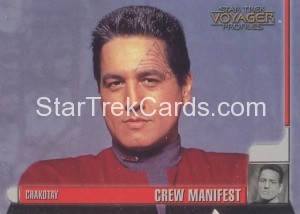 Star Trek Voyager Profiles Trading Card 10