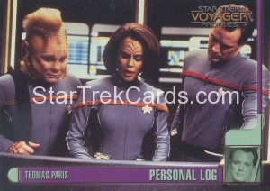 Star Trek Voyager Profiles Trading Card 22
