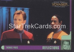 Star Trek Voyager Profiles Trading Card 25