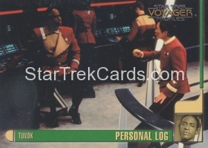 Star Trek Voyager Profiles Trading Card 31