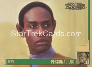 Star Trek Voyager Profiles Trading Card 32