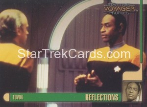 Star Trek Voyager Profiles Trading Card 33
