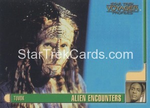 Star Trek Voyager Profiles Trading Card 36