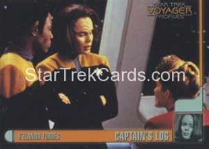 Star Trek Voyager Profiles Trading Card 38