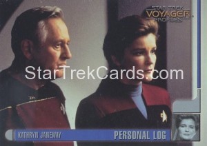 Star Trek Voyager Profiles Trading Card 4