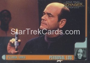 Star Trek Voyager Profiles Trading Card 40