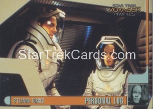 Star Trek Voyager Profiles Trading Card 41
