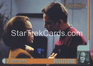 Star Trek Voyager Profiles Trading Card 44