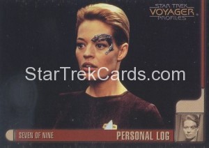 Star Trek Voyager Profiles Trading Card 58